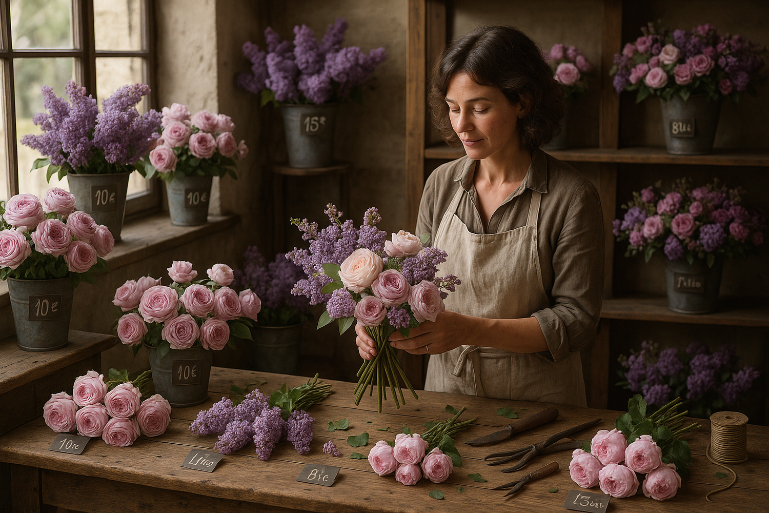 authenticité du fleuriste