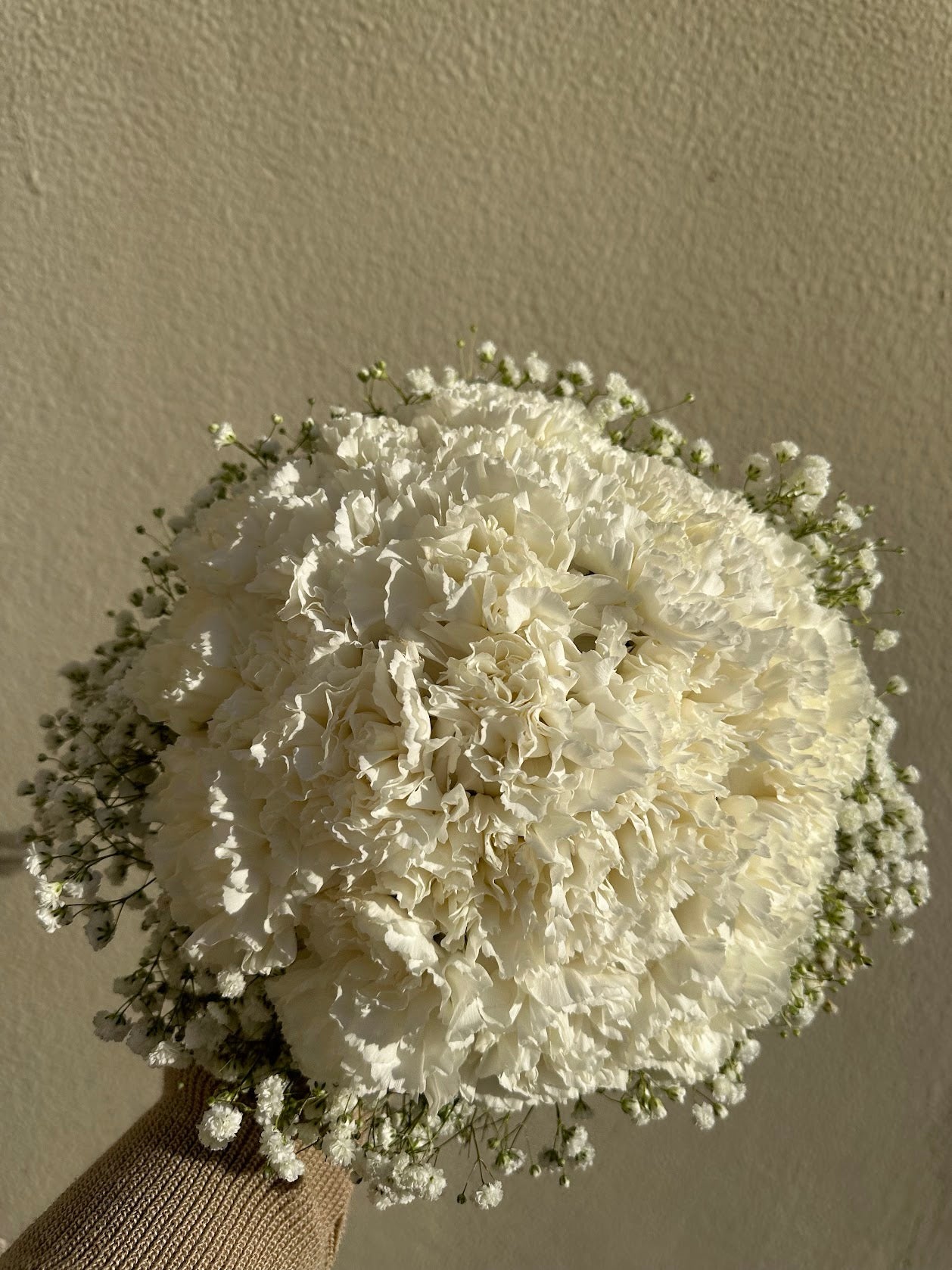 Bouquet de mariée - Nuage blanc